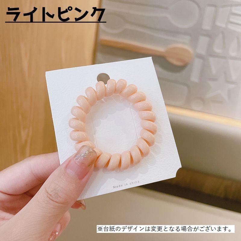 plusnao（プラスナオ） ヘアゴム スプリングゴム 単品 1個 髪ゴム