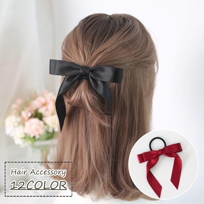 plusnao（プラスナオ） ヘアゴム レディース ヘアアクセサリー リボン