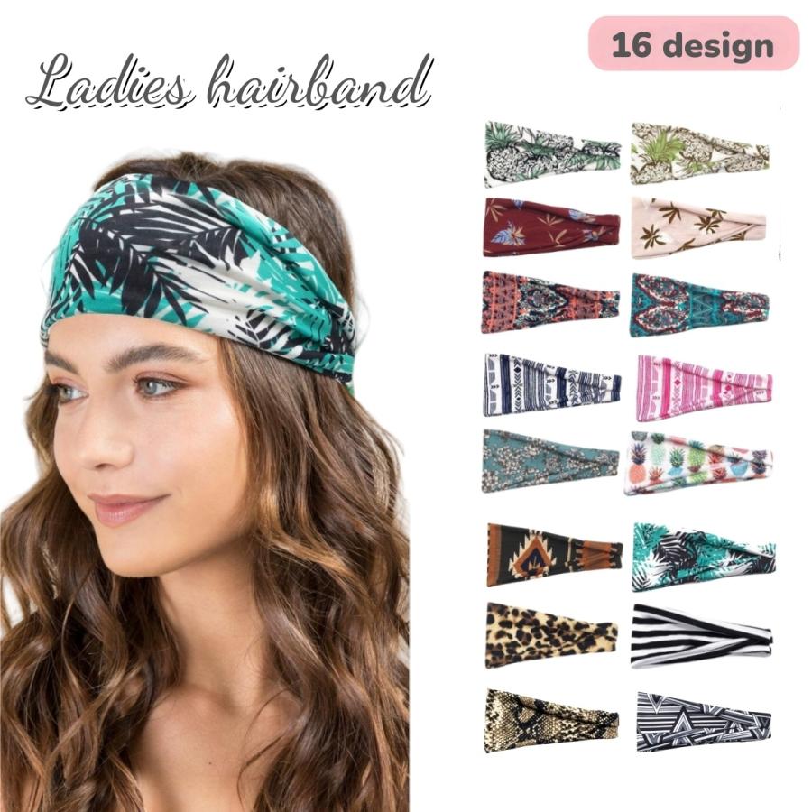 ヘアバンド レディース 女性用 ヘアアクセサリー ヘッドバンド ターバン 花柄 ボーダー フラワー ボタニカル かわいい おしゃれ カジュアル デザイ Acc プラスナオyahoo 店 通販 Yahoo ショッピング