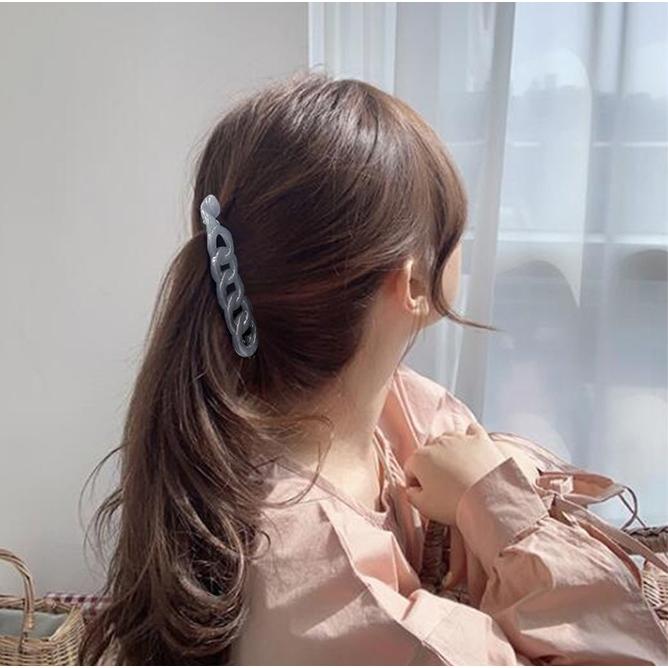 ヘアクリップ レディース ヘアアクセサリー 女性 髪飾り まとめ髪 髪留め ヘアアレンジ 5連サークル シンプル 無地 おしゃれ 可愛い プラスナオ Paypayモール店 通販 Paypayモール