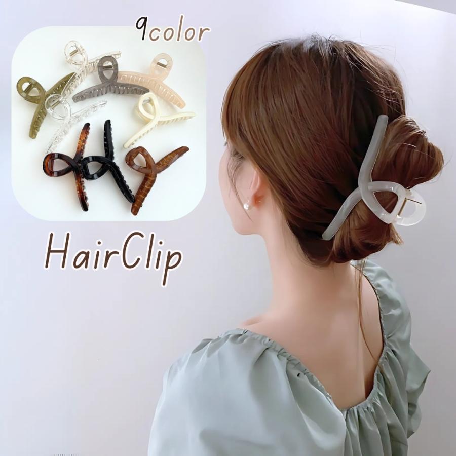 ヘアクリップ バンスクリップ レディース 女性 ヘアアクセサリー