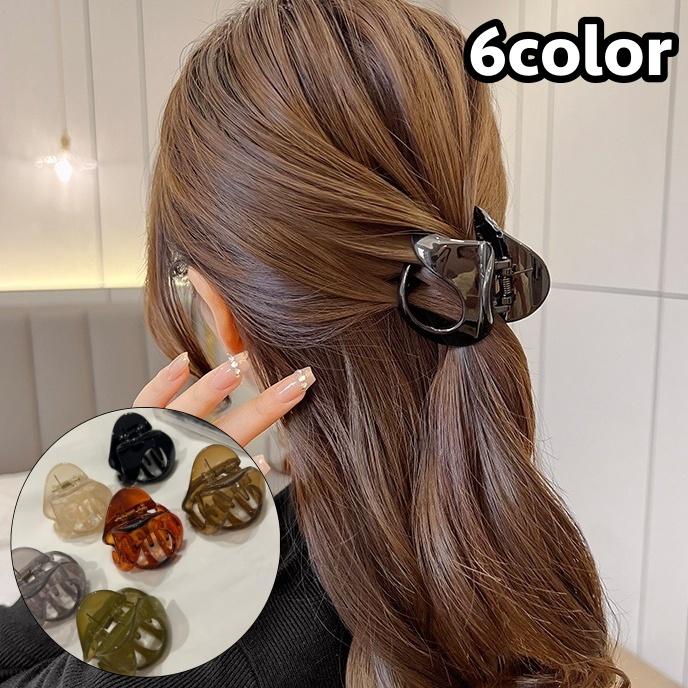 ヘアクリップ バンスクリップ ヘアアクセサリー レディース 女性 髪