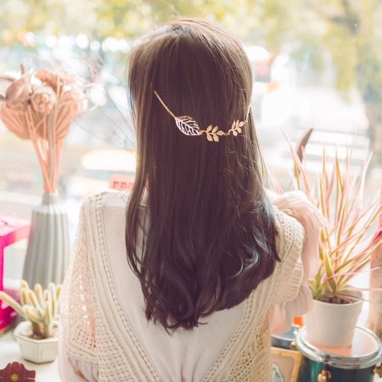 plusnao（プラスナオ） バックカチューシャ チェーン クリップ ヘア