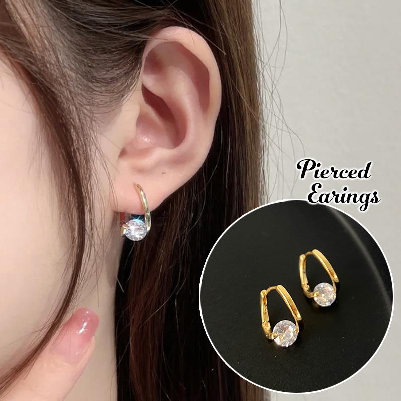 plusnao フープピアス アクセサリー レディース 女性用 ライン