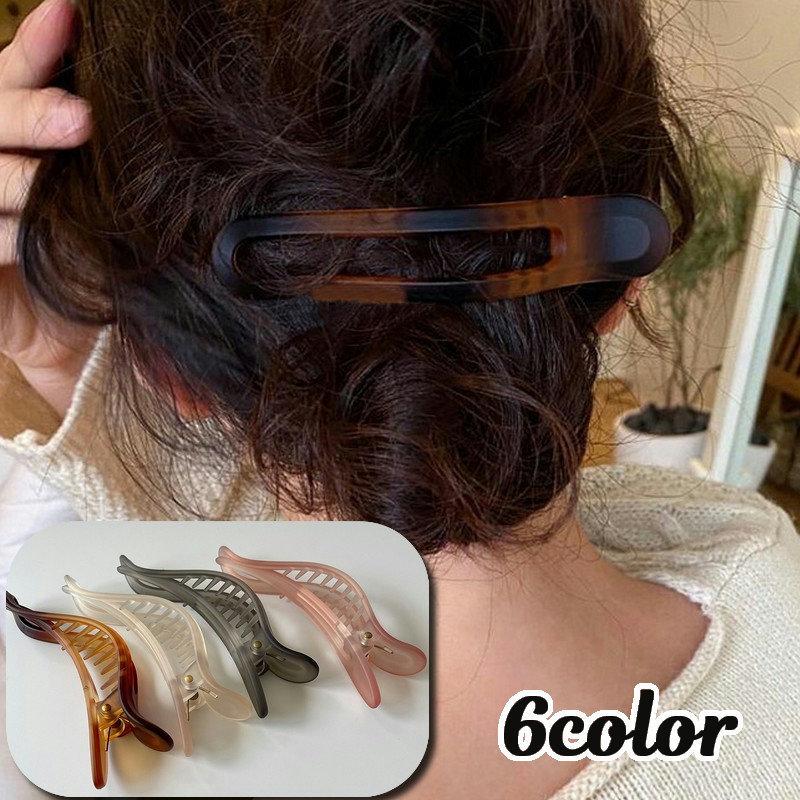 ヘアクリップ 髪留め レディース 女性用 ヘアアクセサリー ウェーブ 波型 細長 シンプル マット調 半透明 ヘアアレンジ おしゃれ かわいい エレガ Acc プラスナオyahoo 店 通販 Yahoo ショッピング