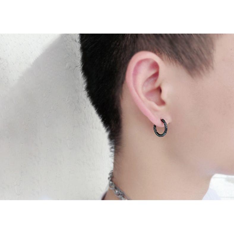 ピアス フープピアス リングピアス メンズ アクセサリー シンプル 