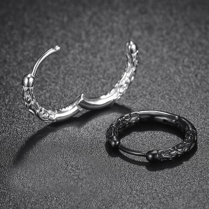 ピアス フープピアス リングピアス メンズ アクセサリー シンプル 
