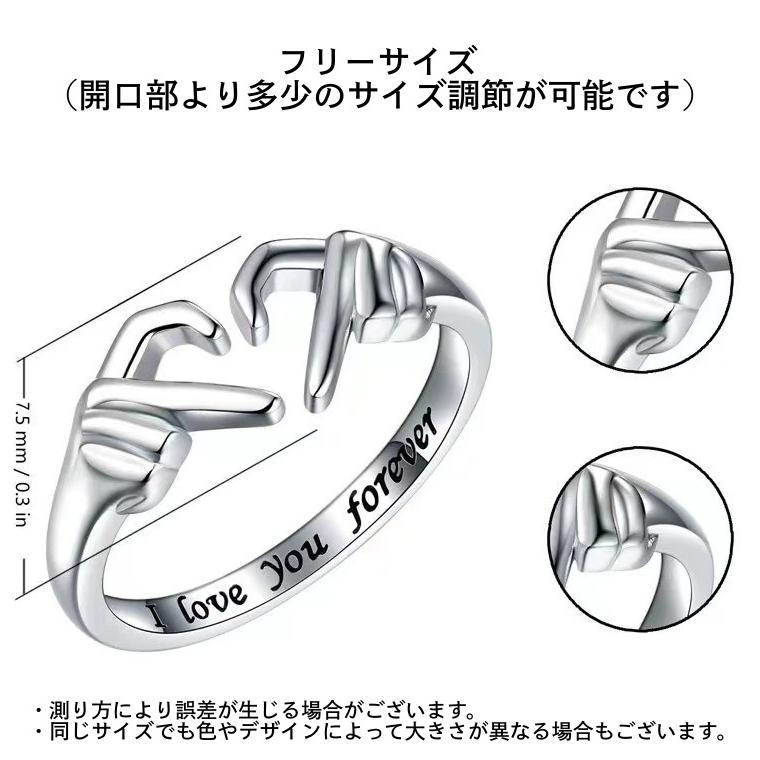 一点もの　18K リング　指輪　アクセサリー　おしゃれ　ハート ca-0111-05.jpg