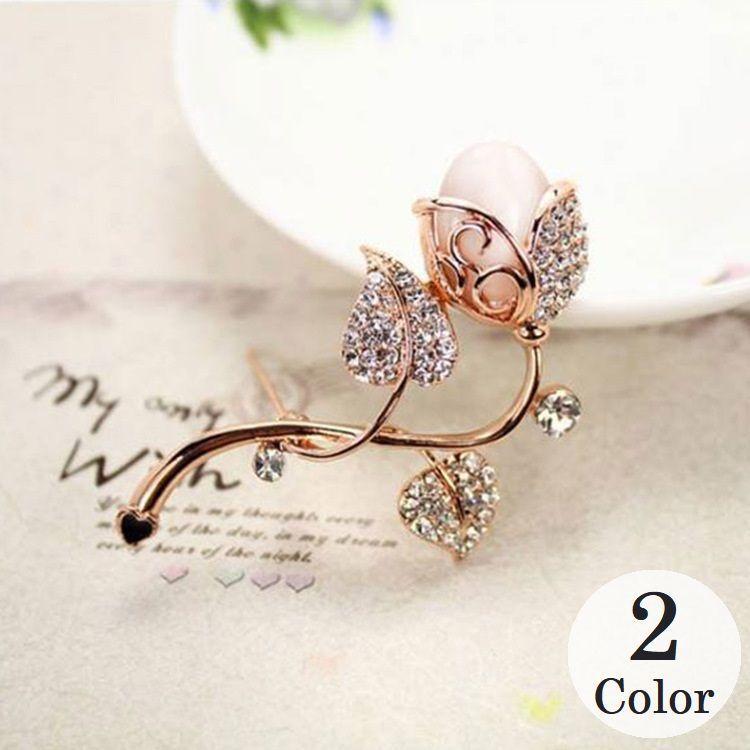 人気ブランド新作豊富 ブローチ アクセサリー レディース ラインストーン キャッツアイ風 花 おしゃれ きれいめ かわいい エレガント 華やか 上品 入園式 入学式 卒園式