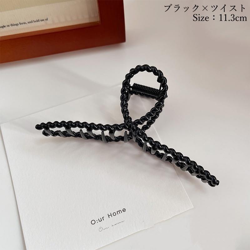 バンスクリップ ヘアクリップ レディース 女性 ヘアアクセサリー