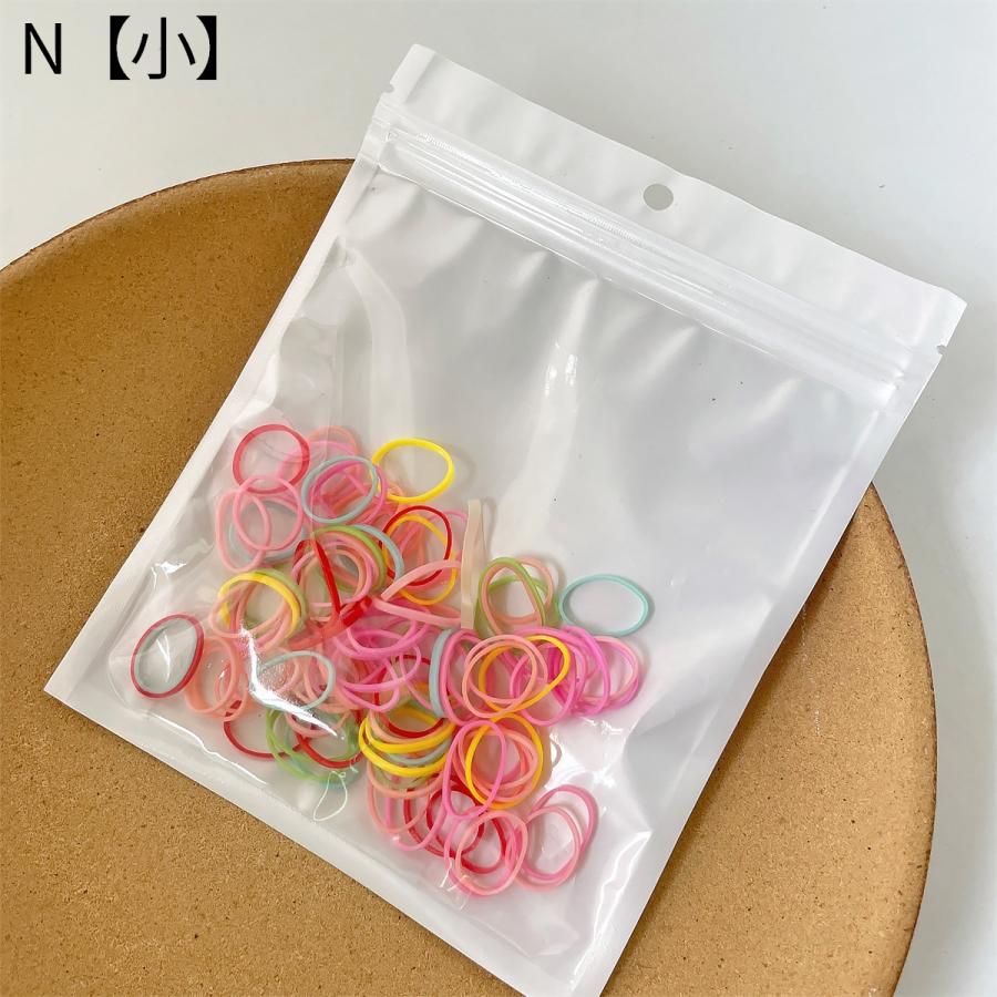 plusnao（プラスナオ） ヘアゴム 髪ゴム 200個セット カラフル 大容量