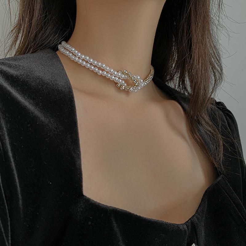 plusnao チョーカー ネックレス レディース アクセサリー ライン