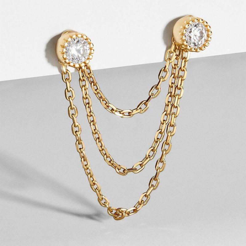 2ホールピアス スタッドピアス 片耳用 レディース 女性用 アクセサリー 