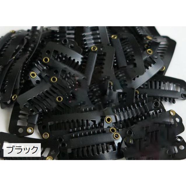 ミニヘアピン コームピン パッチン コーム付き 10個セット パーツ