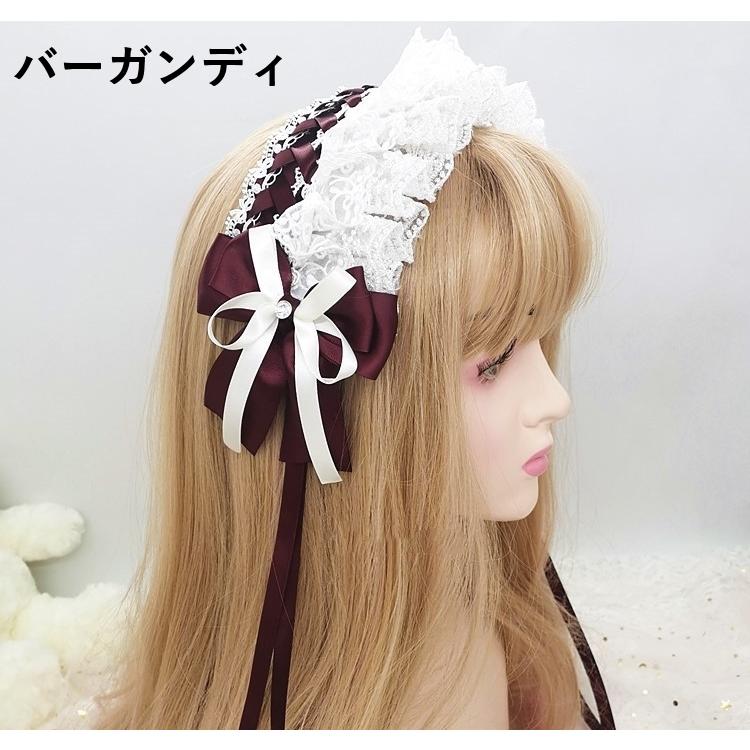 ヘッドドレス ヘアアクセサリー レディース 女性 髪飾り ロリィタ