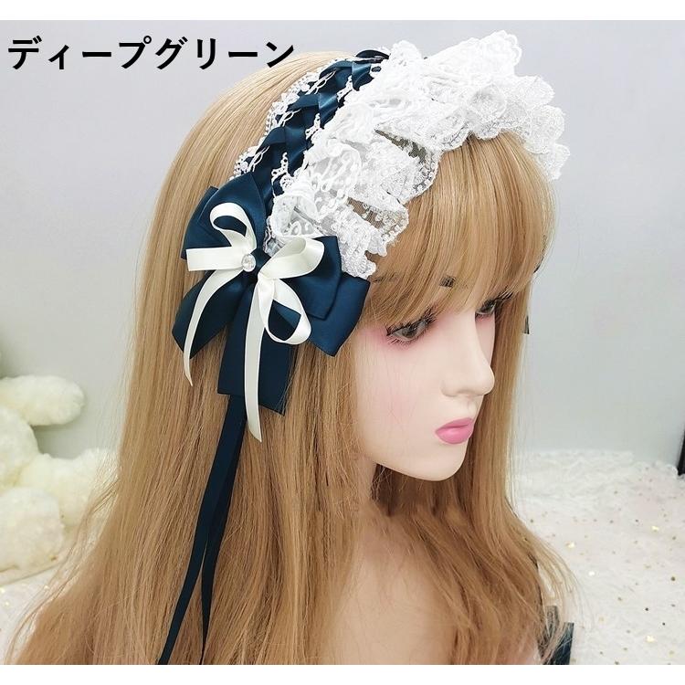 ヘッドドレス ヘアアクセサリー レディース 女性 髪飾り ロリィタ