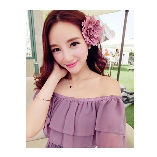 ヘアクリップ ブローチ 2way ヘアアクセサリー ヘッドドレス