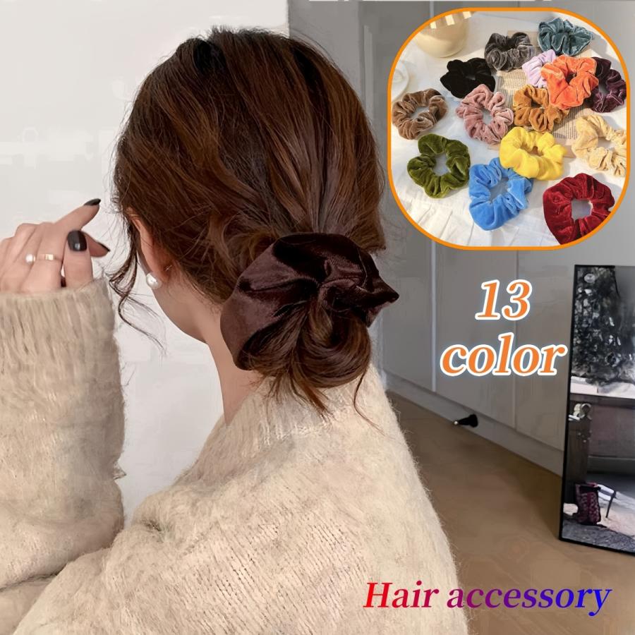 シュシュ ヘアゴム 髪ゴム ヘアアクセサリー レディース 女性 髪留め