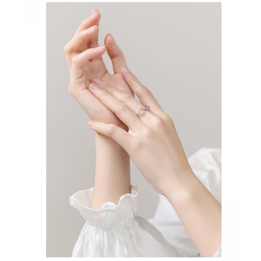 指輪 オープンリング メガネモチーフ レディース アクセサリー 眼鏡モチーフ かわいい ユニーク 個性的 おもしろい カジュアル ファッションリング プラスナオ Paypayモール店 通販 Paypayモール