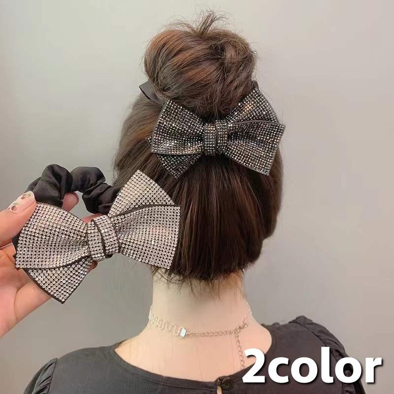 シュシュ ヘアゴム 髪ゴム ヘアアクセサリー レディース 女性 リボン