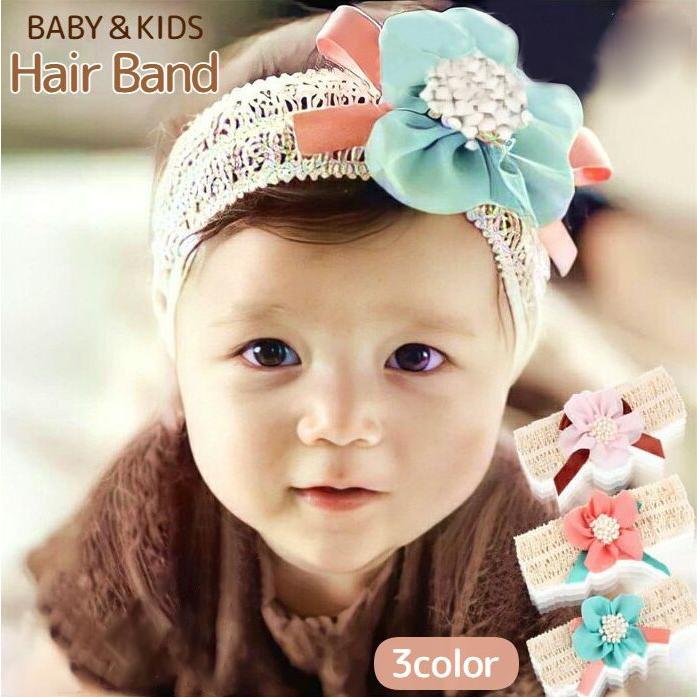 限定品 赤ちゃん ヘアバンド おしゃれ 花 かわいい ベビー アクセサリー フラワー medgatetoday.com