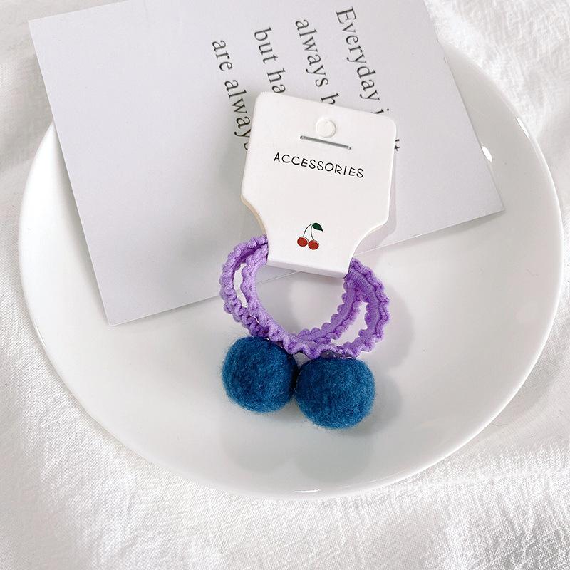 plusnao ヘアゴム 2本セット キッズ 女の子 ヘアアクセサリー 子供