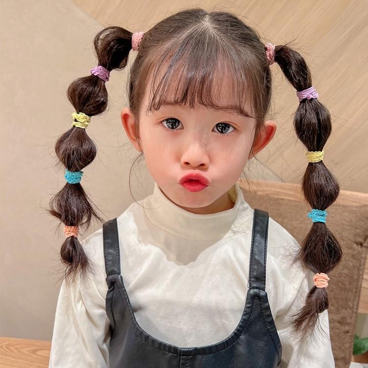 ヘアゴム 髪ゴム 50本セット キッズ 子ども 子供 女の子 ヘア