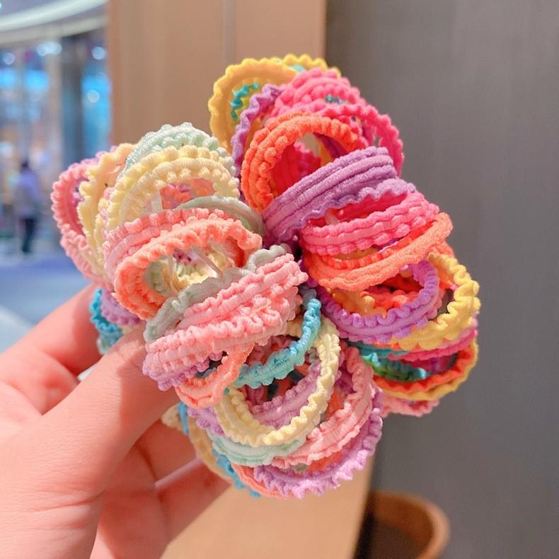 ヘアゴム 髪ゴム 50本セット キッズ 子ども 子供 女の子 ヘア