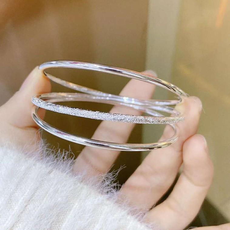 3連ブレスレット シルバー925 ブレスレット 三連 3連 腕輪 アクセサリー レディース 女性 婦人