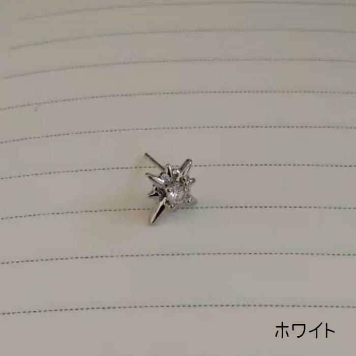 ピアス スタッドピアス 片耳用 1個売り 耳飾り メンズ 男性