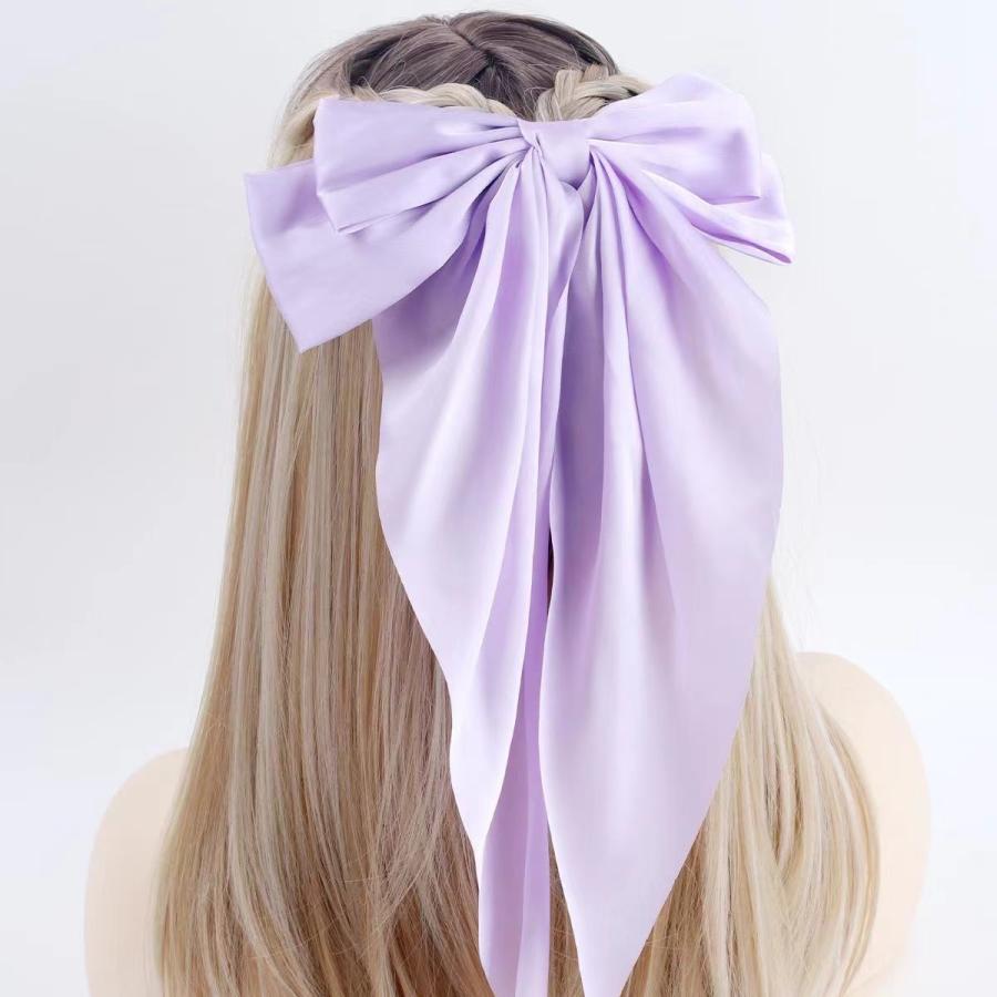 バレッタ ヘアクリップ ヘアアクセサリー レディース 女性 リボン