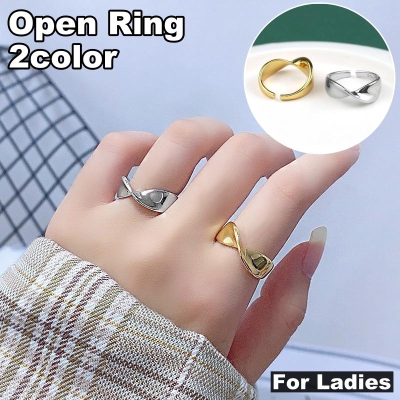 plusnao（プラスナオ） オープンリング 指輪 レディース 女性