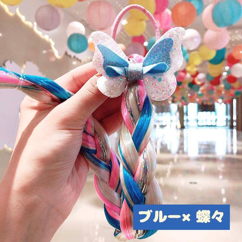 ウィッグ エクステ レディース 子供 ジュニア キッズ アクセサリー 三