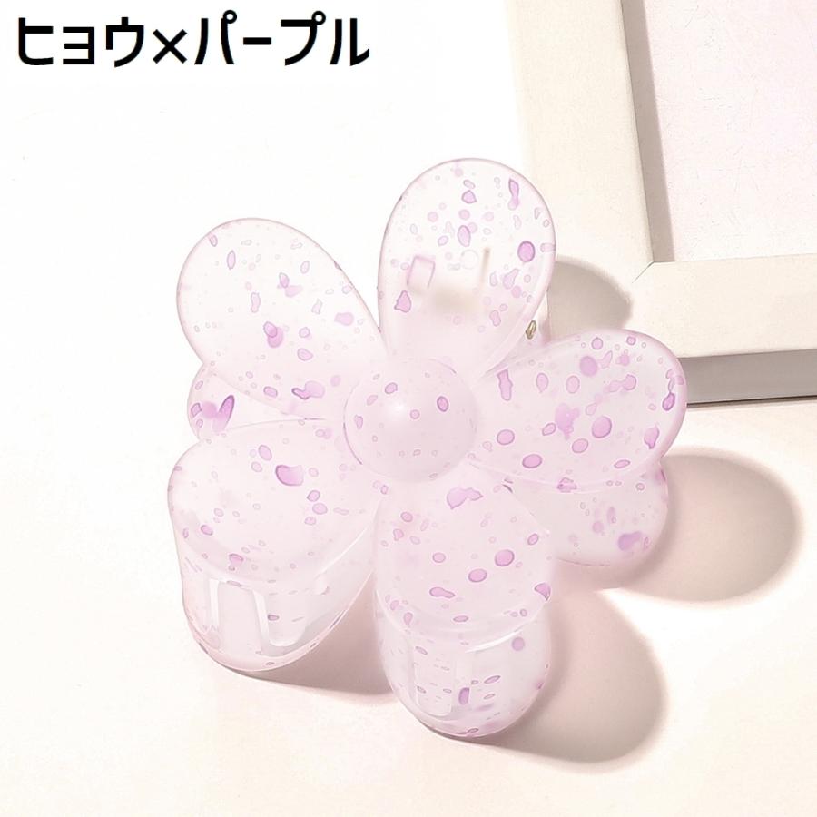 ALEXANDLE 花型ピンクヘアクリップ
