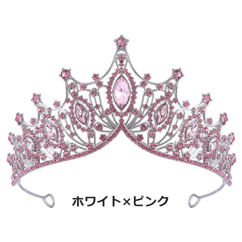 ティアラ 花嫁 ウエディング レディース 女性 ライトストーン 華やか キラキラ 結婚式 ブライダル 披露宴 パーティー 二次会 髪飾り ヘアアクセサ | plusnao | 14