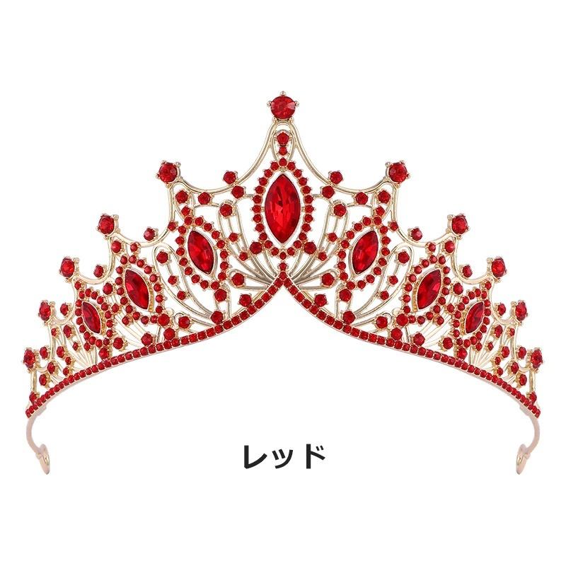 ティアラ 花嫁 ウエディング レディース 女性 ライトストーン 華やか キラキラ 結婚式 ブライダル 披露宴 パーティー 二次会 髪飾り ヘアアクセサ | plusnao | 18