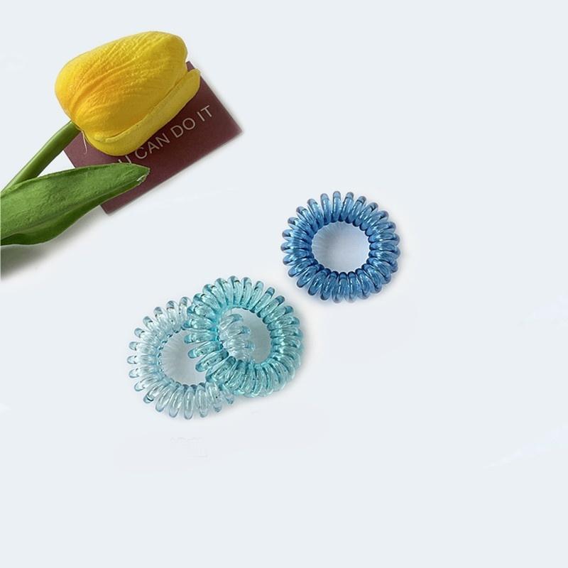 plusnao（プラスナオ） ヘアゴム スプリングゴム 10個セット