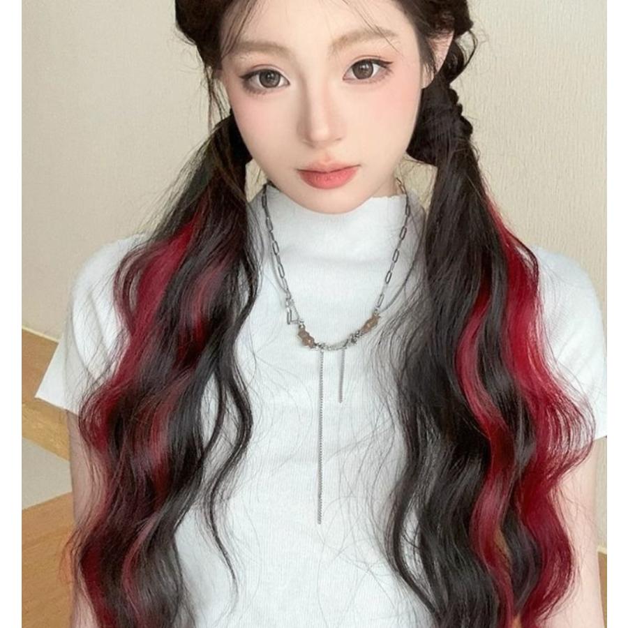 エクステ 付け毛 部分ウィッグ ウイッグ ポニーテール 50cm ロング