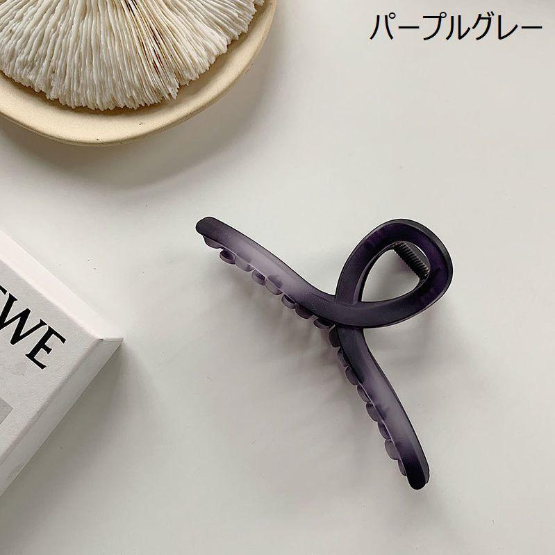 バンスクリップ ヘアクリップ レディース ヘアアクセサリー べっ甲柄
