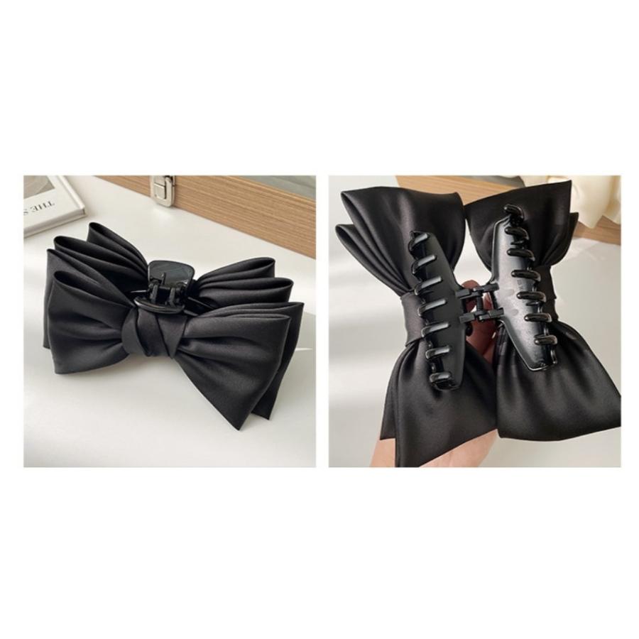 ブラックリボン ヘアクリップ ヘアクリップ リボンヘアクリップ : ZOZOTOWN Yahoo!店 - 通販