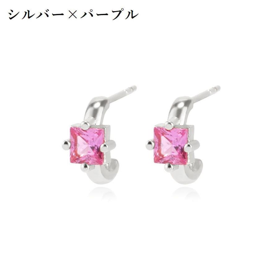plusnao スタッドピアス キャッチピアス レディース