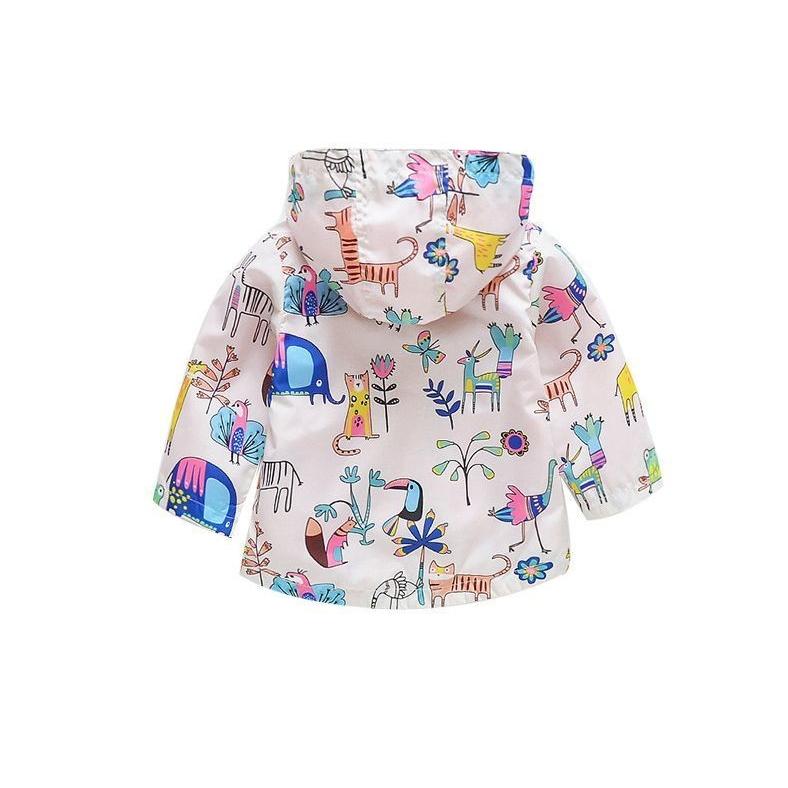 ウインドブレーカー ジャンパー キッズ ベビー 子供 女の子 イラスト プリント フード パーカー ジップアップ アウター ピンク かわいい お出かけ Aut プラスナオyahoo 店 通販 Yahoo ショッピング