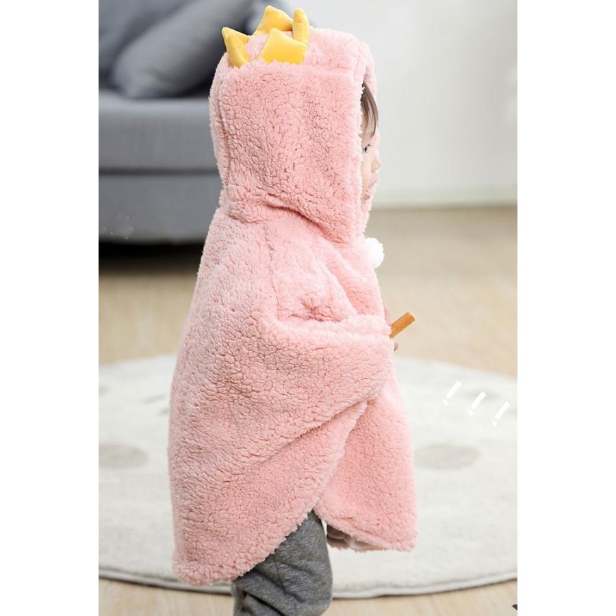 plusnao（プラスナオ） ケープ マント ベビー 赤ちゃん 女の子 男の子