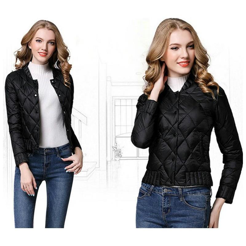 ダウンジャケット ブルゾン ジャンパー レディース アウター 冬 シンプル 無地 定番 暖かい あったかい 防寒対策 軽量 軽い 羽織り 上着 ポケッ プラスナオ Paypayモール店 通販 Paypayモール