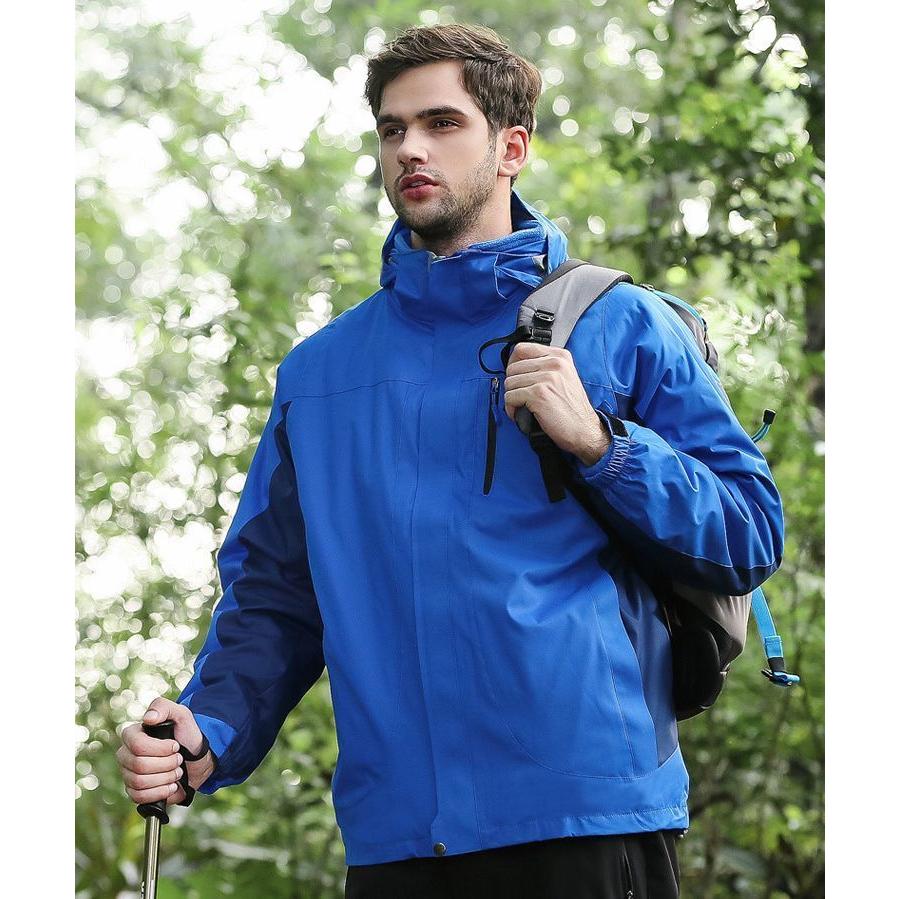 マウンテンパーカー メンズ レディース ペアルック アウトドアウェア ライナー付き フリース フード付き 寒さ対策 スポーツ プラスナオ Paypayモール店 通販 Paypayモール