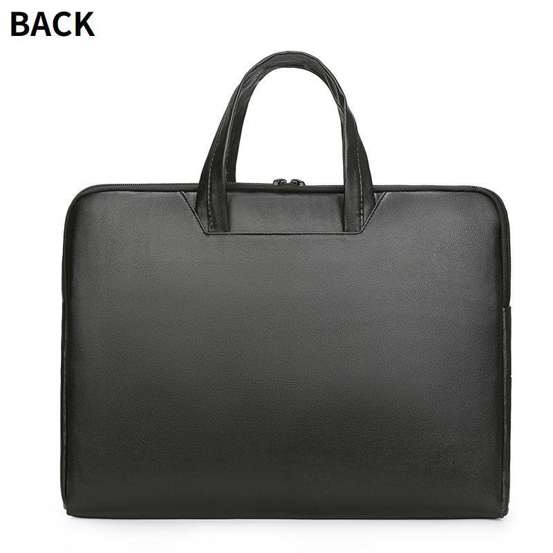 ノートパソコンケース ビジネスバッグ ブリーフケース PUレザー 防水