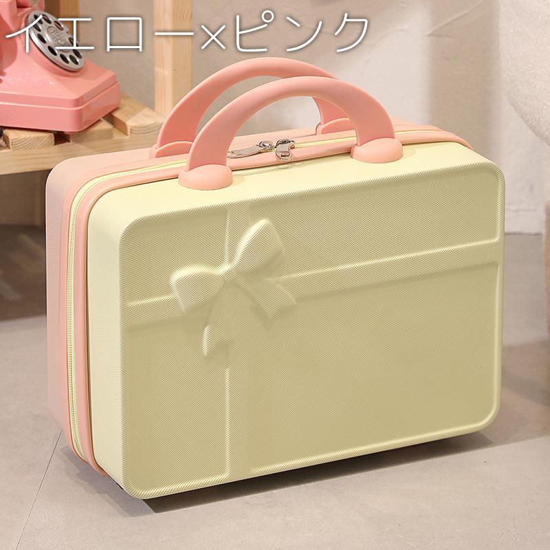 plusnao ミニトランクケース ミニスーツケース メイクボックス コスメ