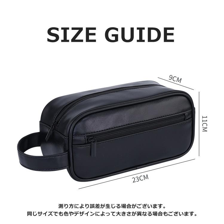 セカンドバッグ トラベルポーチ クラッチバッグ ハンドバッグ メンズ