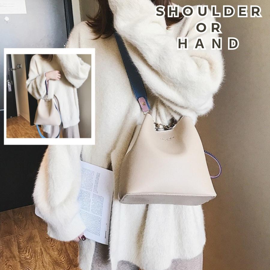 2wayバッグ ショルダーバッグ ハンドバッグ レディース バケットバッグ
