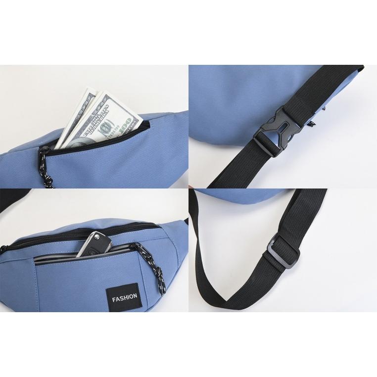 plusnao（プラスナオ） ボディバッグ ウエストポーチ ウエストバッグ